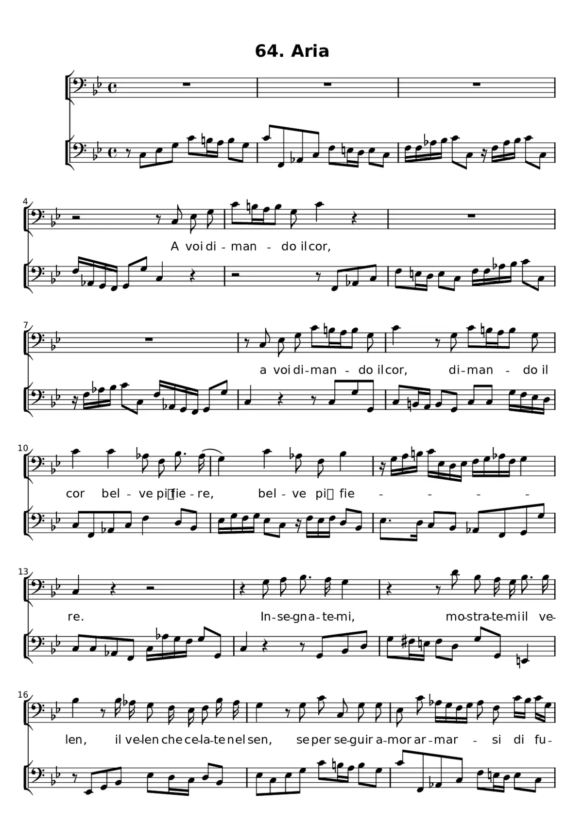 La Statira - Page 1