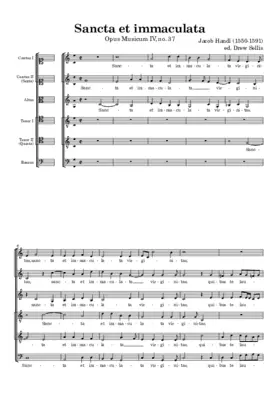 Sancta et immaculata