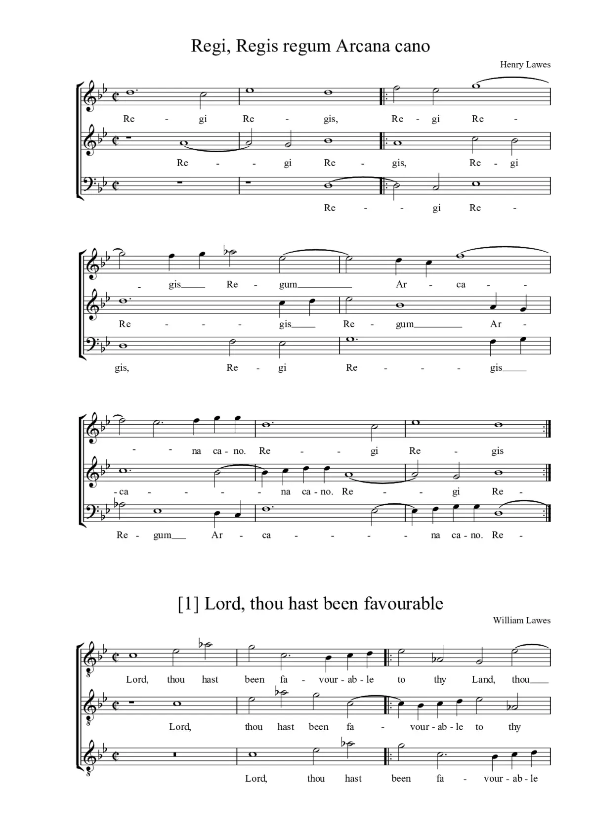 Eleven canons - Page 1
