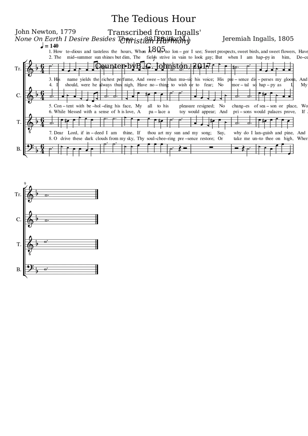 The Tedious Hour - Page 1