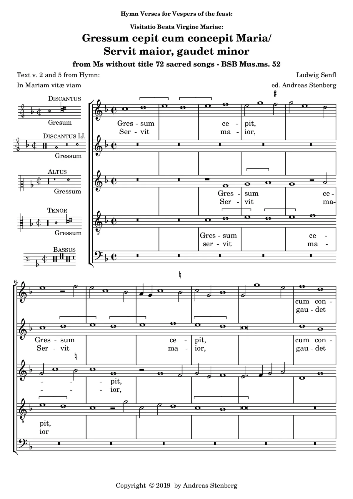 Gressum cepit cum concepit Maria - Page 1