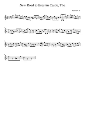 The New Road to Brechin Castle