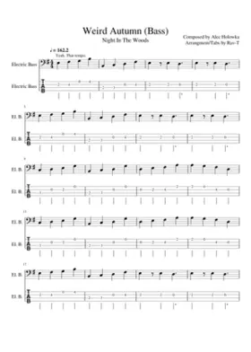 night in the woods - weird autumn