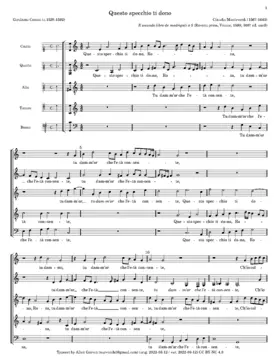 Questo specchio ti dono