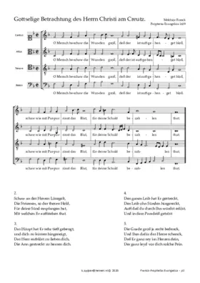 O Mensch beschau die Wunden gross