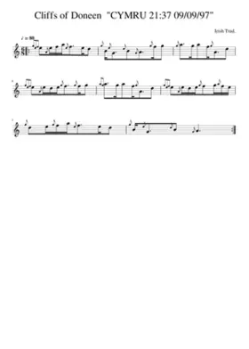 Cliffs of Doneen CYMRU 21:37 09/09/97