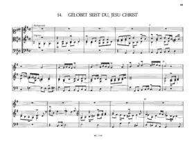Gelobet seist du, Jesu Christ (1)