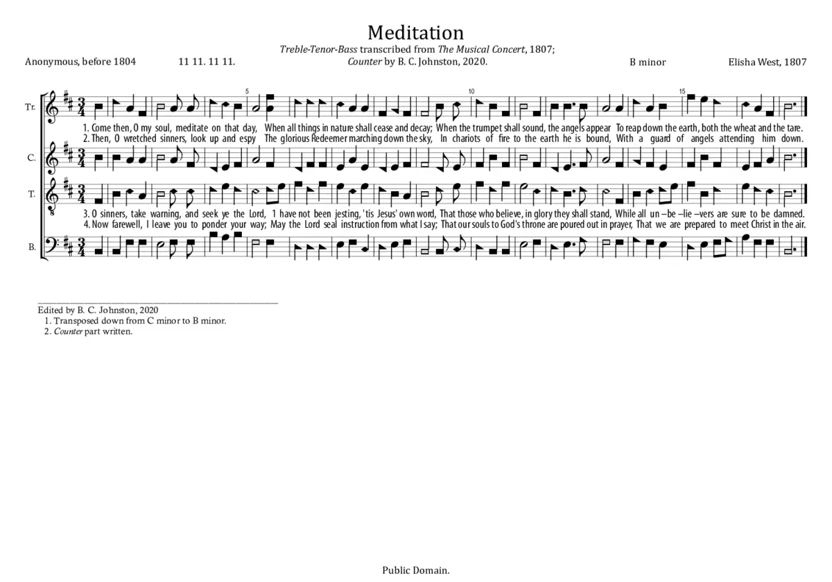Meditation - Page 1