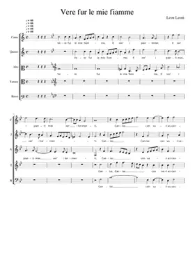 Vere fur le mie fiamme