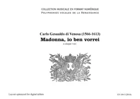 Madonna, io ben vorrei