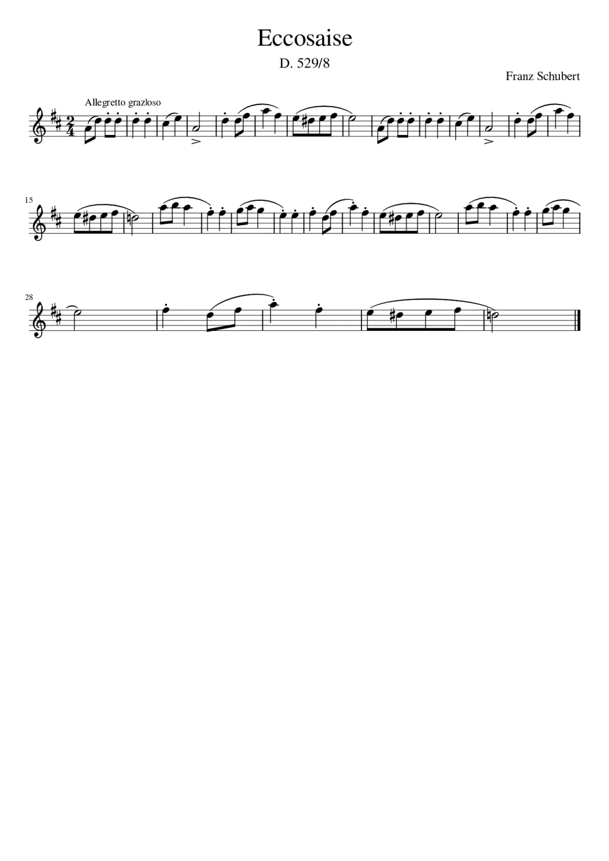 Eccosaise - Page 1