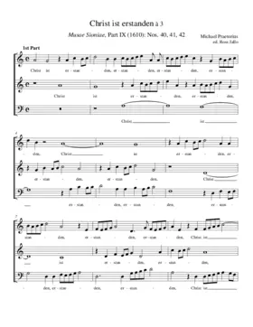 Christ ist erstanden a 3