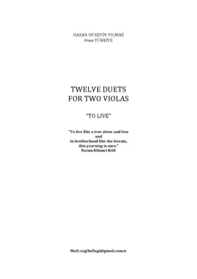 Twelve Duets for Two Violas