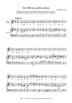 Ave Maria, gratia plena
