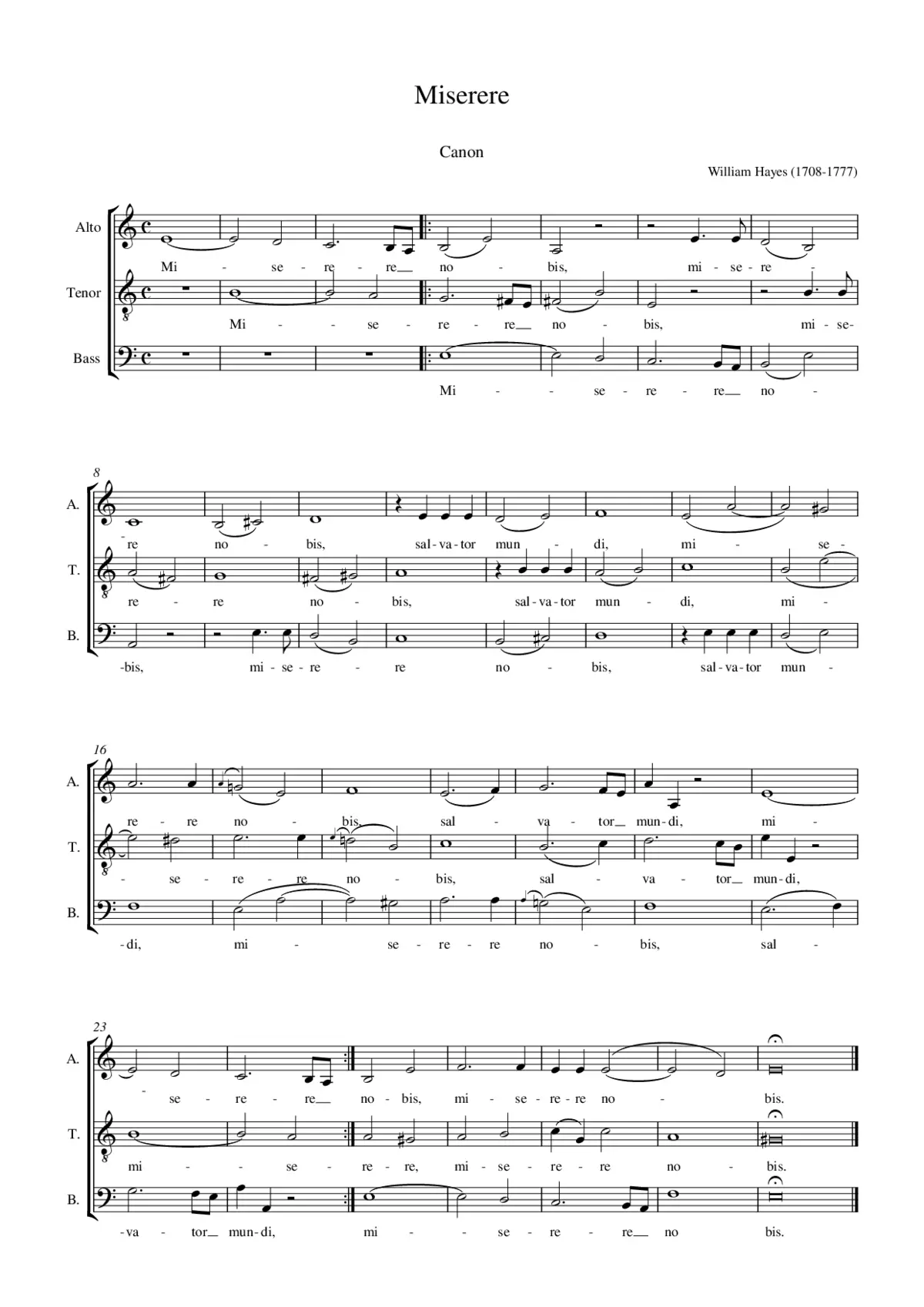 Miserere nobis - Page 1