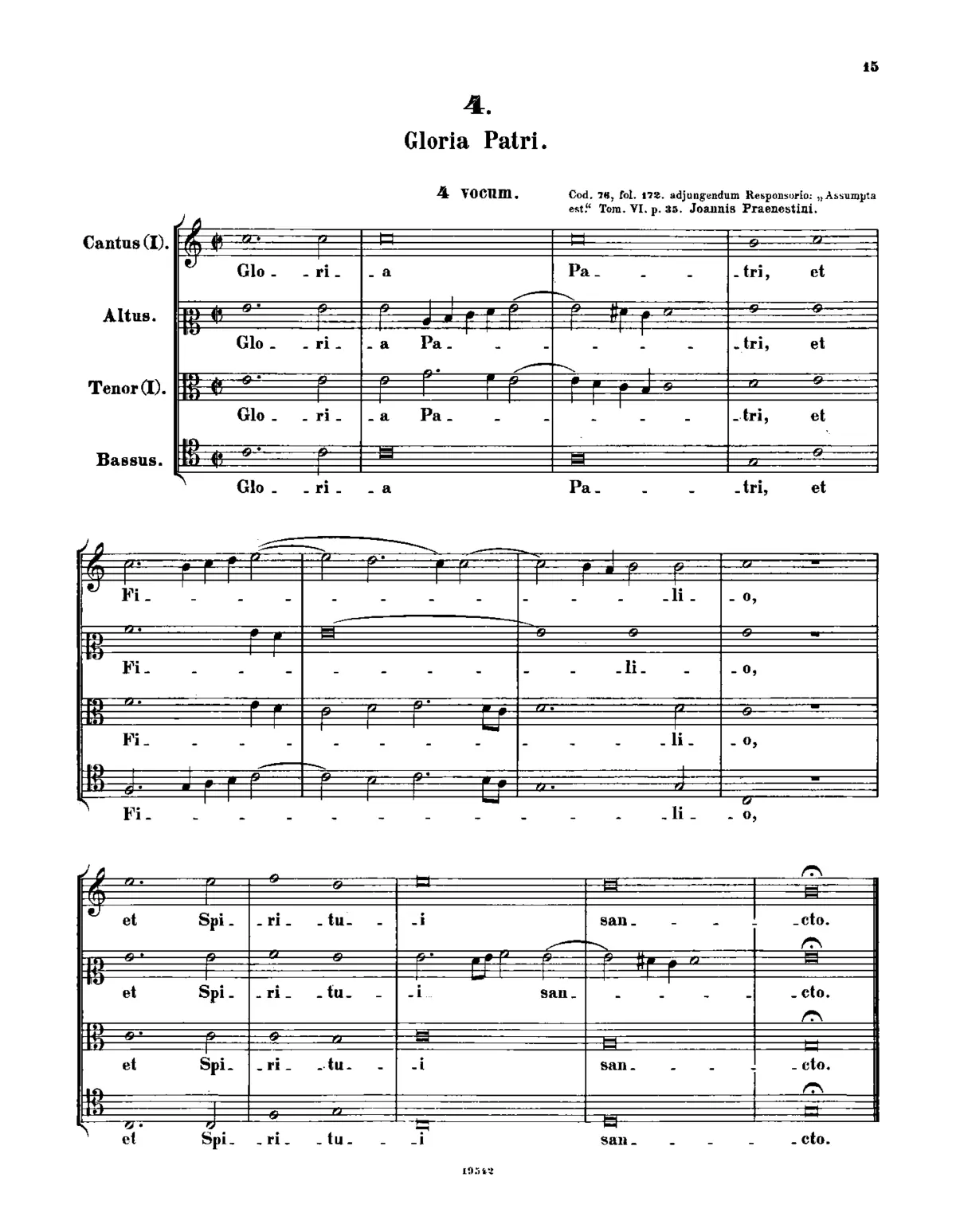 Gloria patri - Page 1