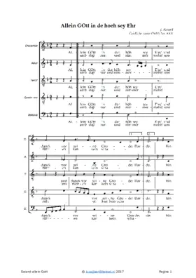 Allein Gott in der Höh sei Ehr