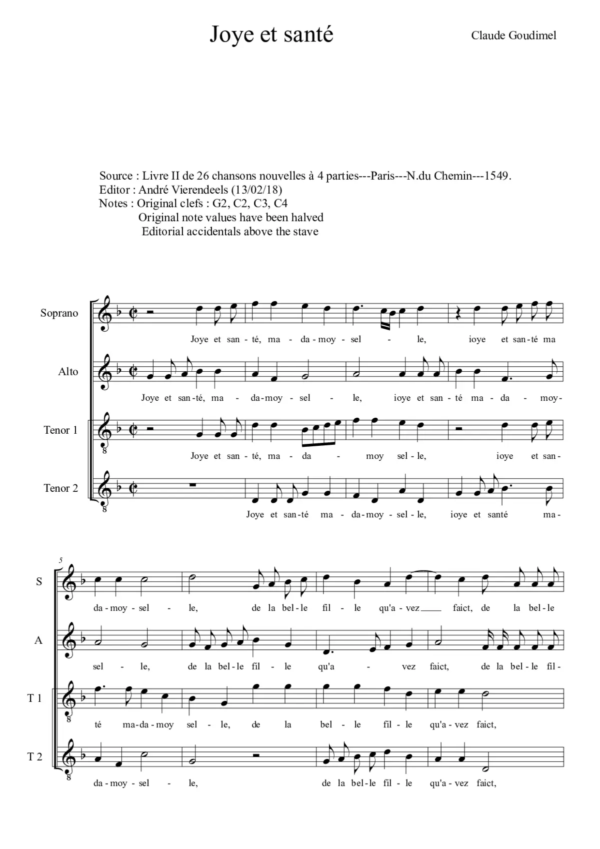 Joye et santé - Page 1