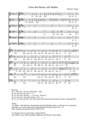 Lobet den Herren, alle Heiden