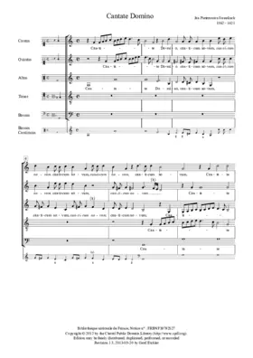 Cantate Domino