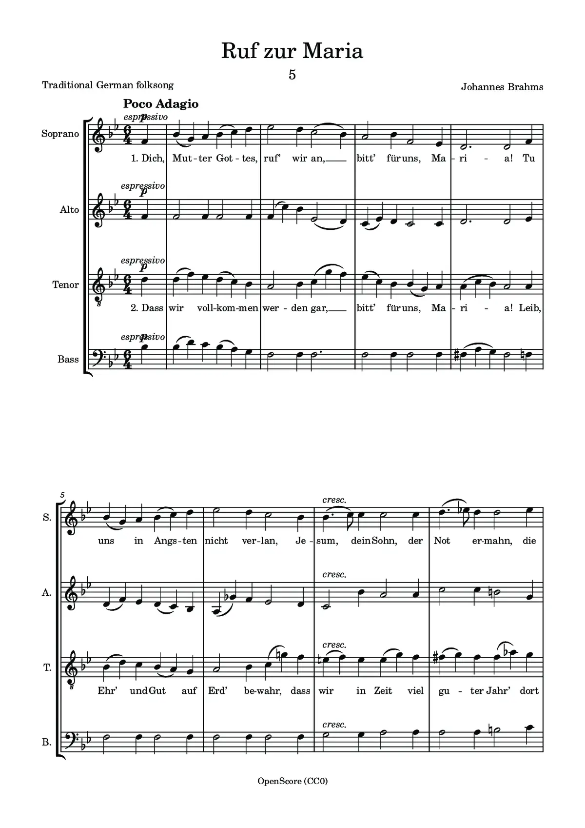 Ruf zur Maria - Page 1