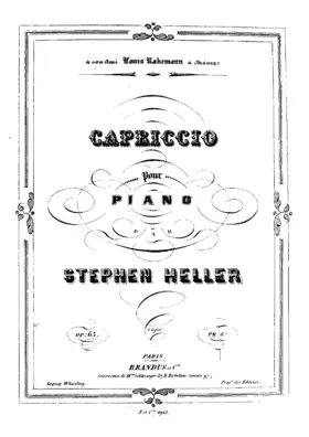 Capriccio, Op.63