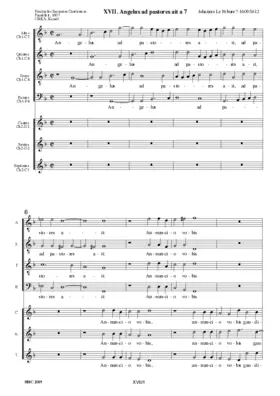 Angelus ad pastores ait