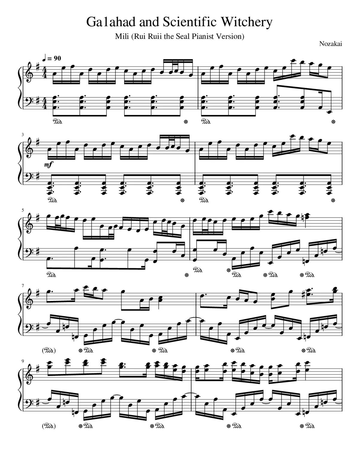 Ga1ahad and Scientific Witchery - Page 1