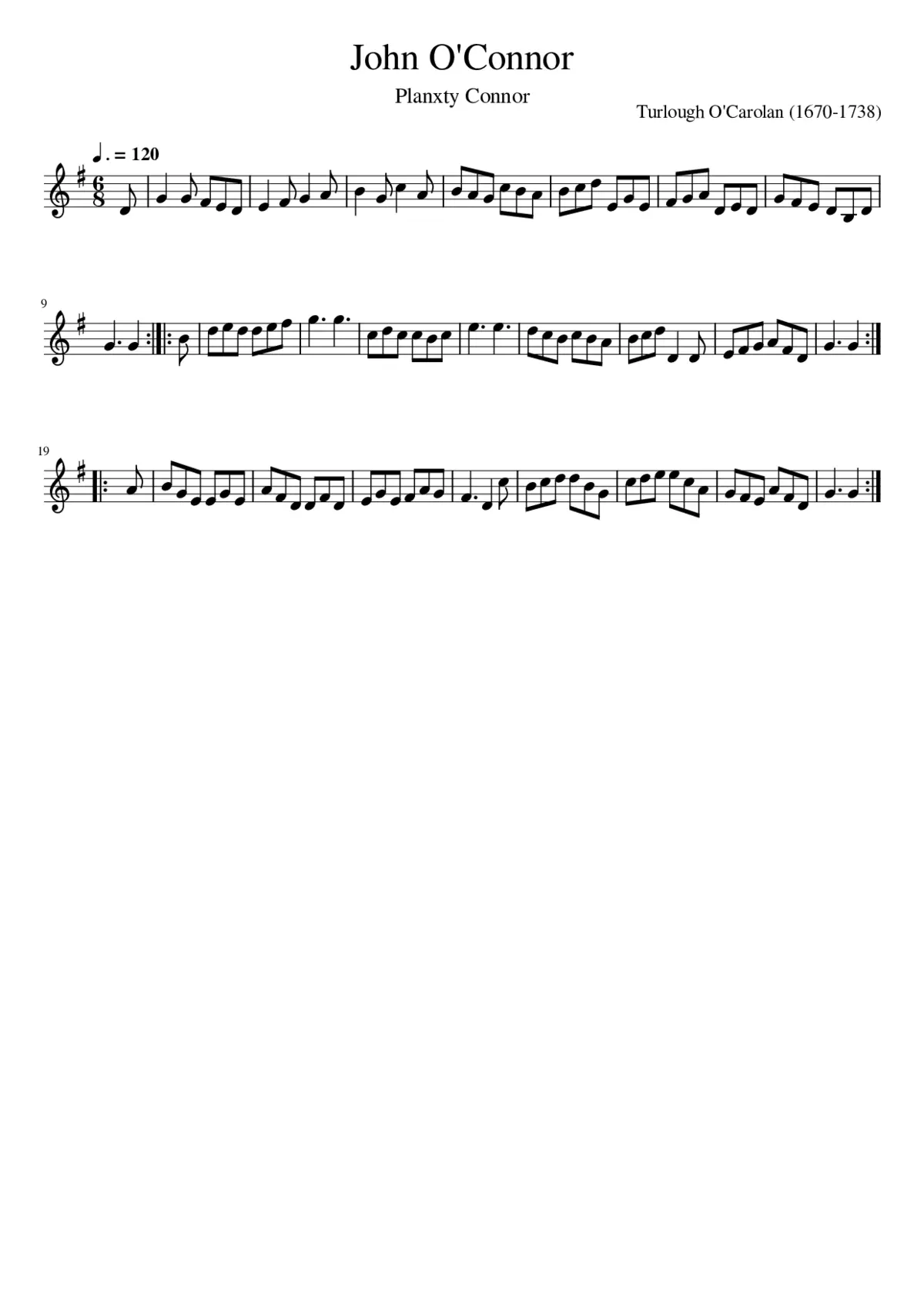 John O'Connor - Page 1