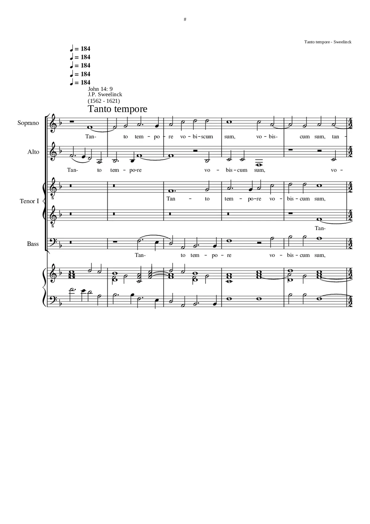 Tanto tempore - Page 1