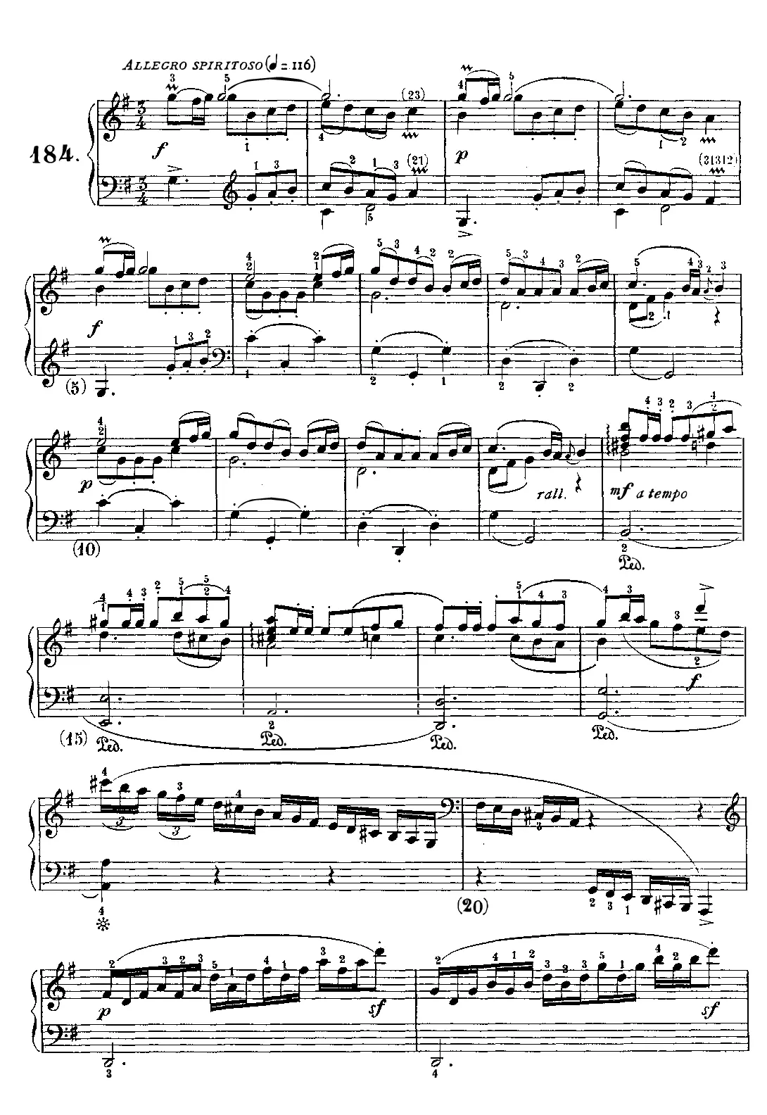 Keyboard Sonata in G major - Page 1