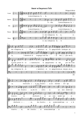 Amor m'impenna l'ale