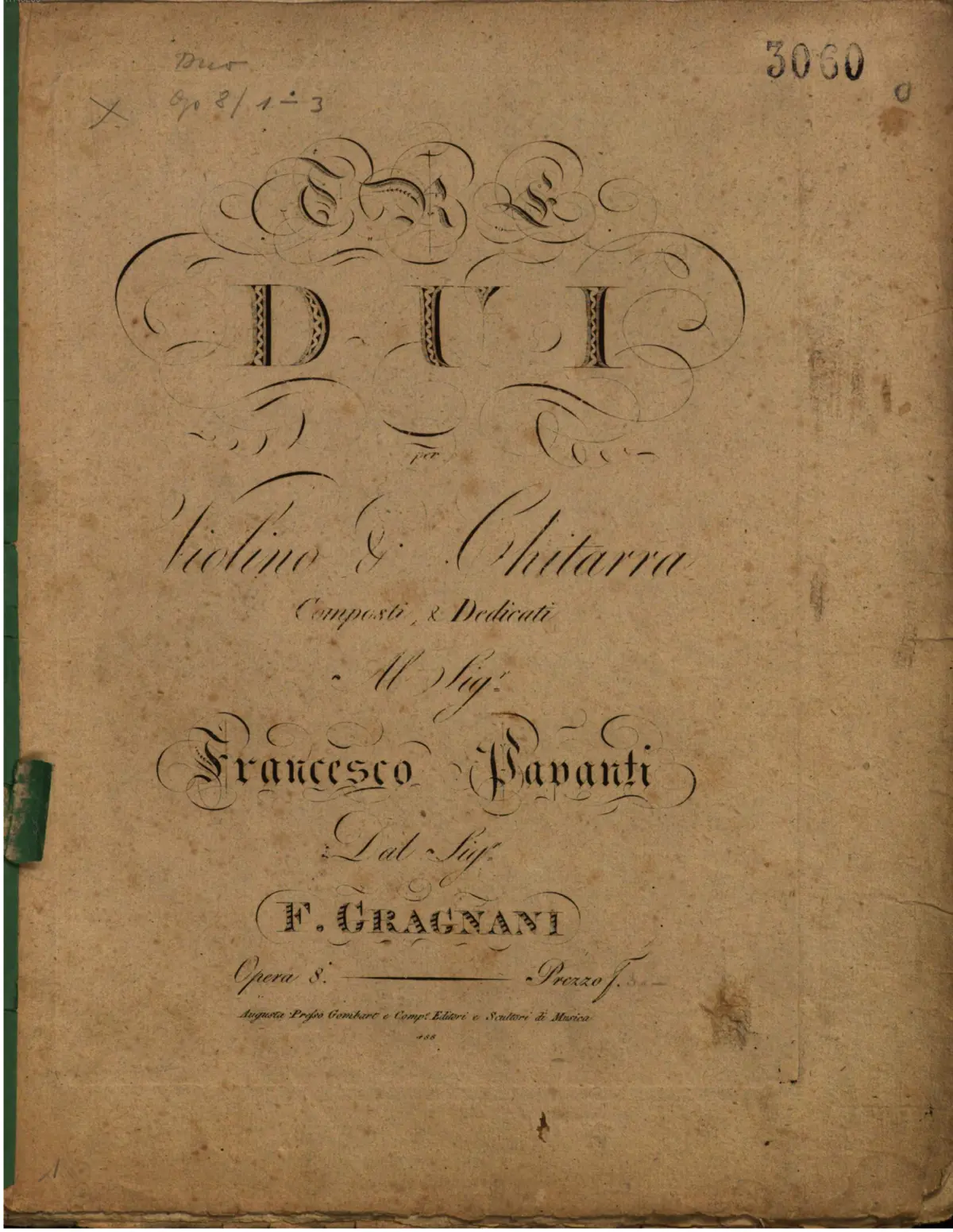 3 Dui per Violino & Chitarra - Page 1