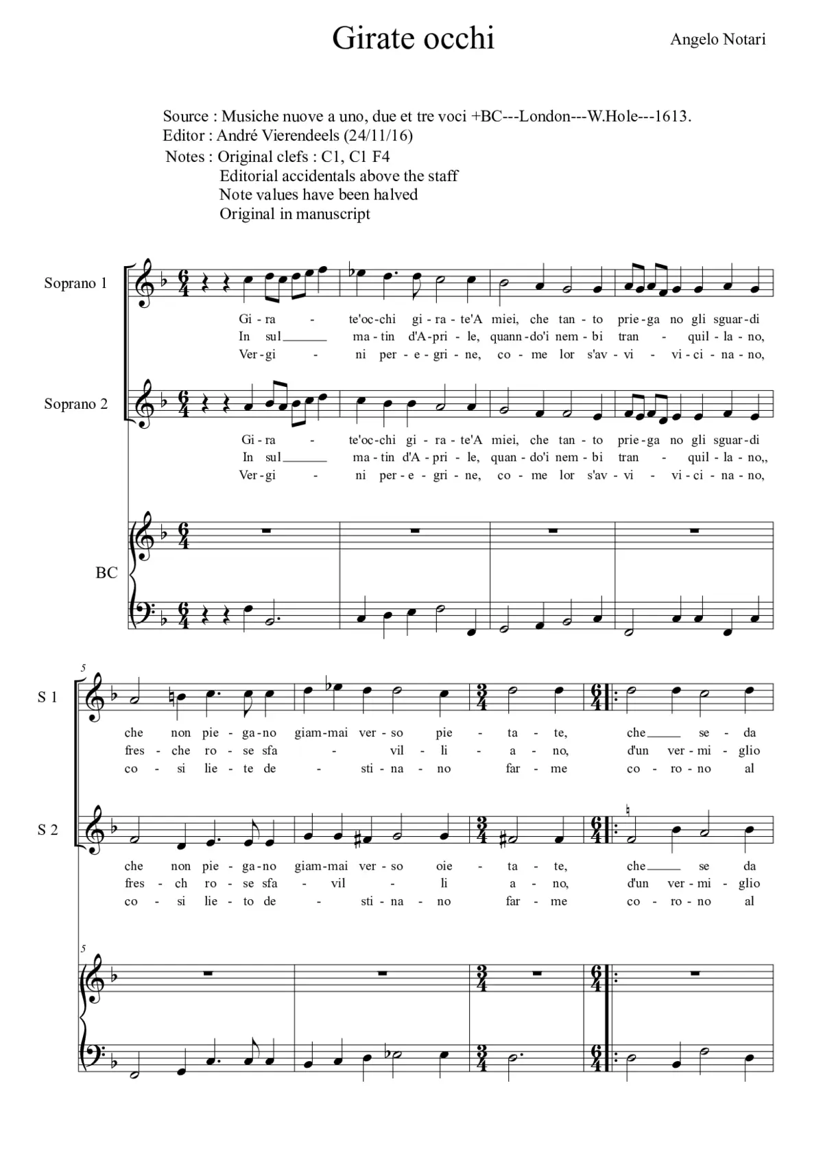 Girate occhi, girate - Page 1