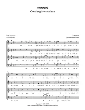 Costi regis tenerrima