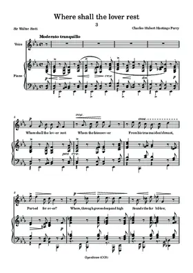 Where shall the lover rest