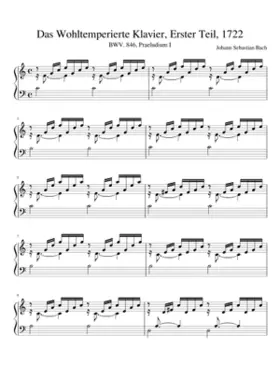 Prelude and Fugue in C major BWV 846