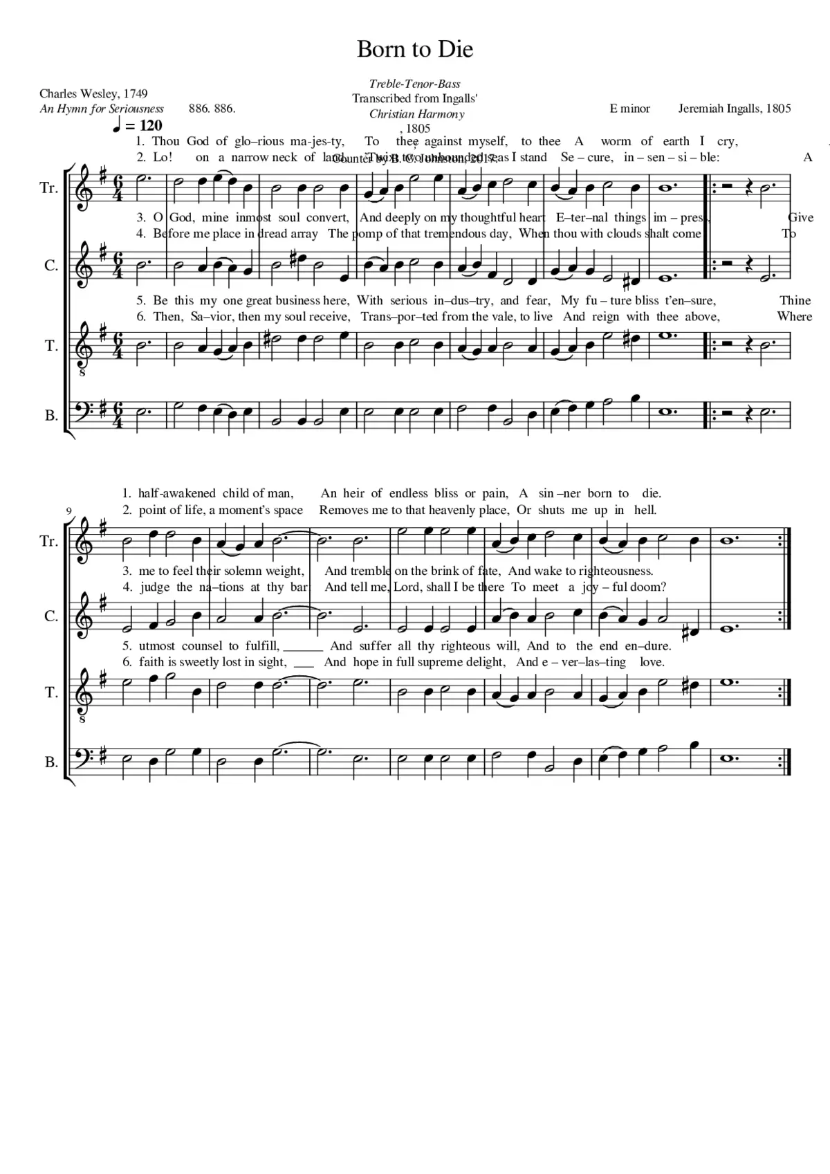 Born to Die - Page 1