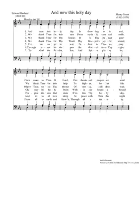 And now this holy day