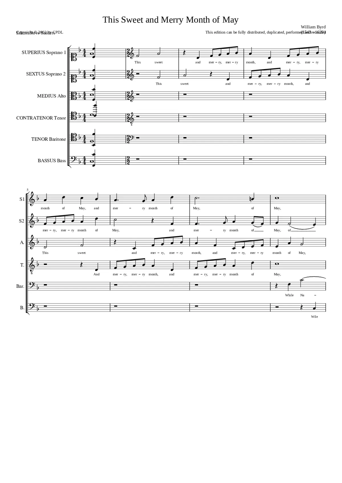This Sweet and Merry Month of May - Page 1