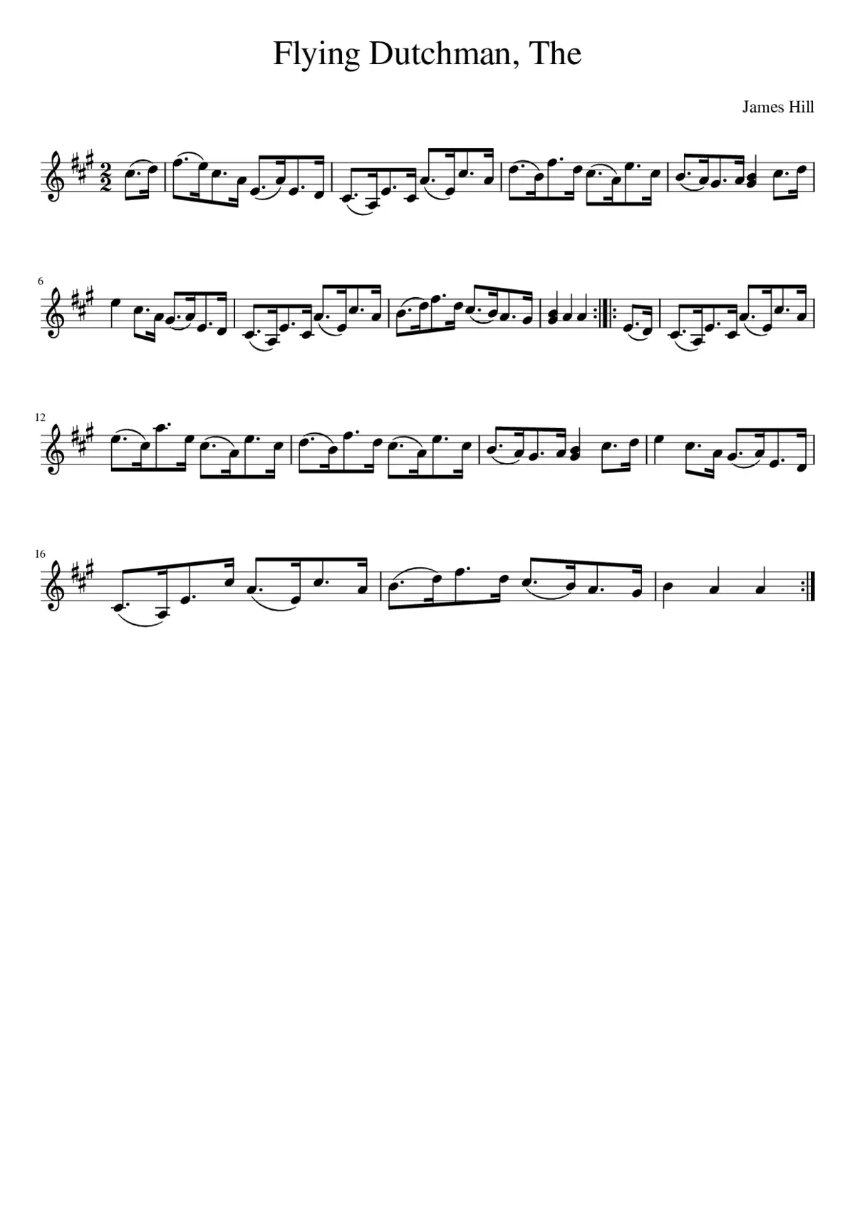 The Flying Dutchman - Page 1