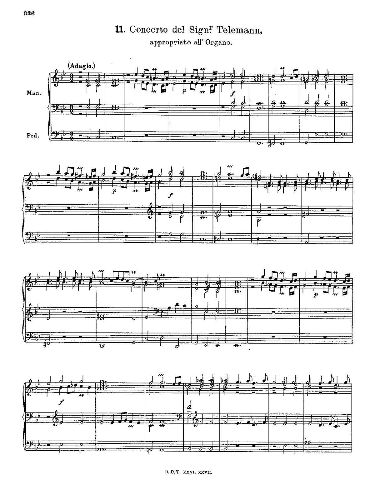 Concerto for Oboe and Violin - Page 1