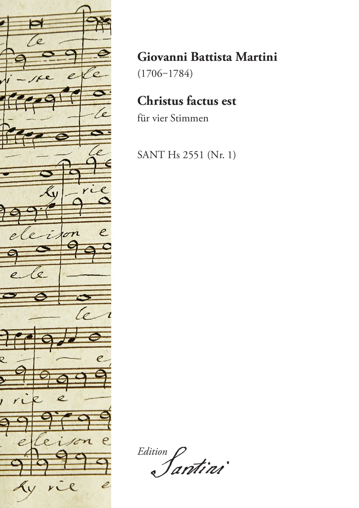 Christus factus est - Page 1