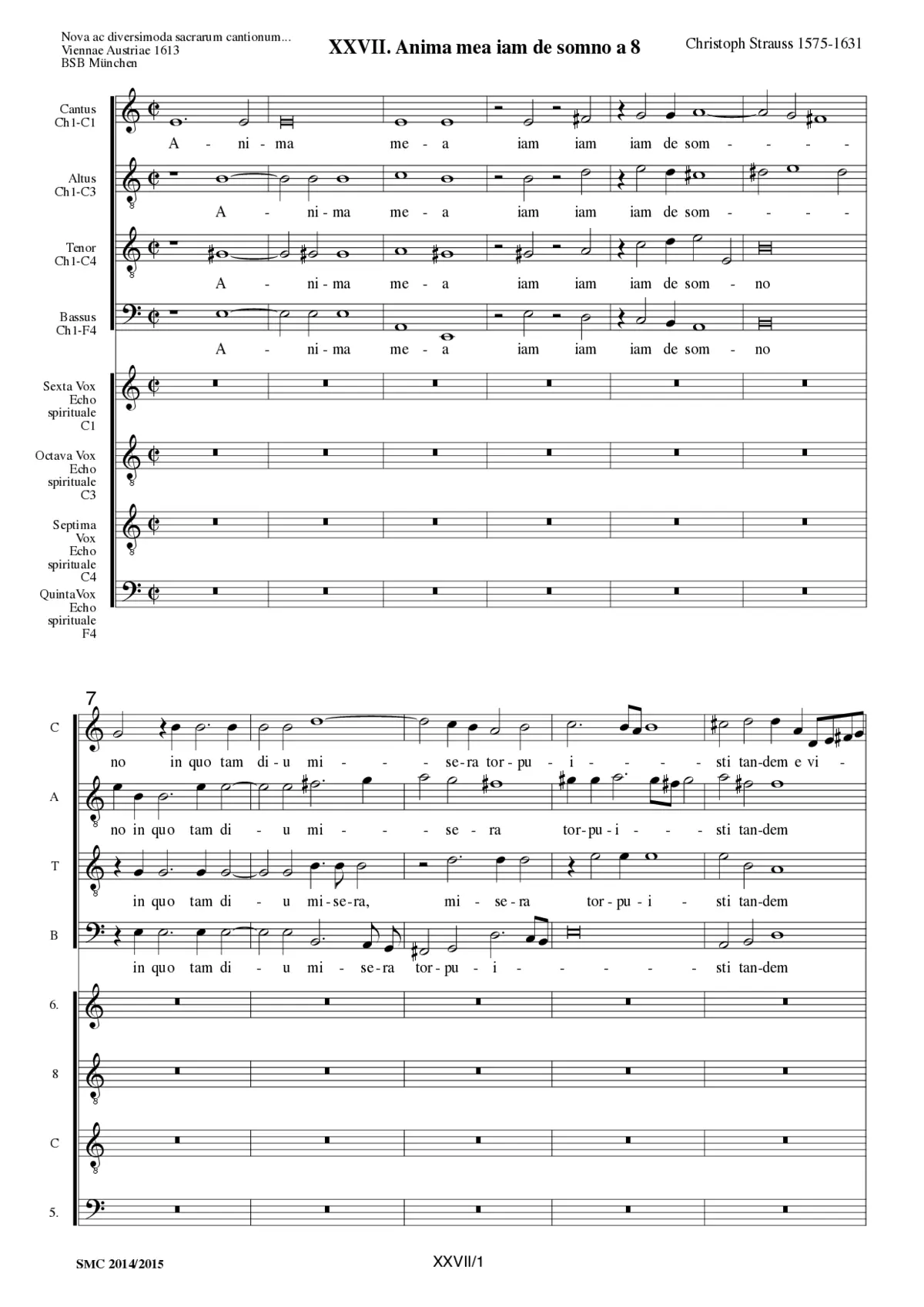 Anima mea iam de somno a 8 - Page 1