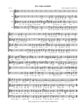 Ecce Virgo concipiet