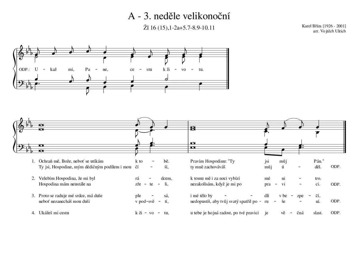 A - 3. neděle velikonoční - Page 1