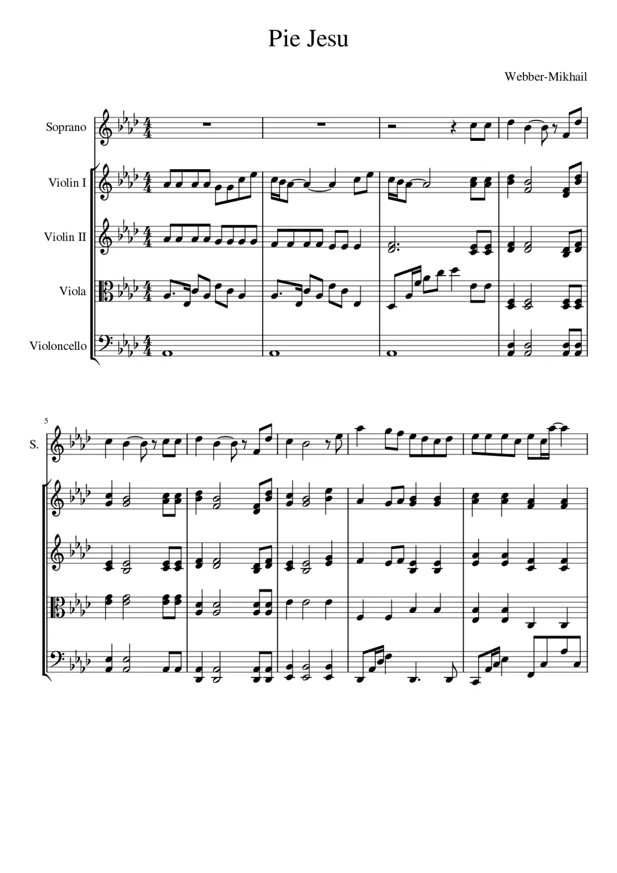 pie jesu - Page 1