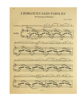 2 Romances sans paroles