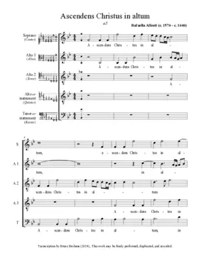 Ascendens Christus in altum