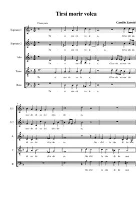 Tirsi morir volea